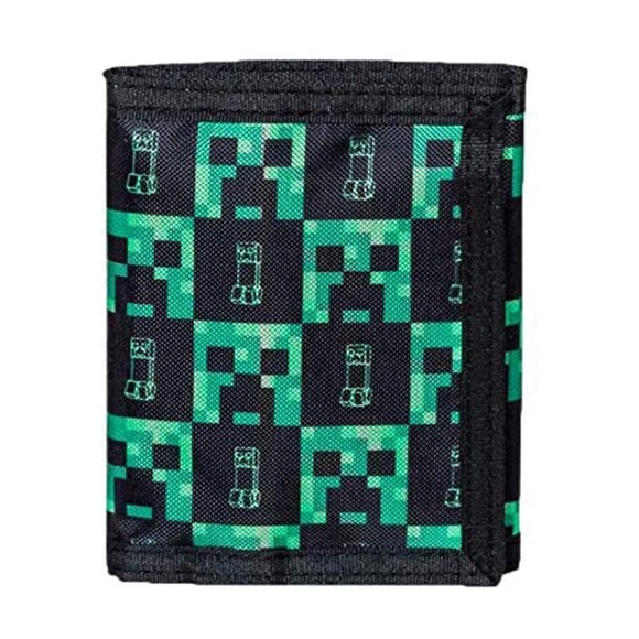 Minecraft “Creeper” Pattern Wallet - Picture 2 of 5